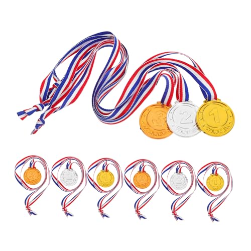 POPETPOP 9stücke Teiliges Kunststoff Medaillen Für Junge Mädchen Sport Und Fußball-wettbewerbe Belohnungen Für Veranstaltungen Leichtgewichtige Partygeschenke Für Klassenraum Und POPETPOP 9stücke Teiliges Kunststoff Medaillen Für Junge Mädchen Sport Und Fußball-wettbewerbe Belohnungen Für Veranstaltungen Leichtgewichtige Partygeschenke Für Klassenraum Und von POPETPOP