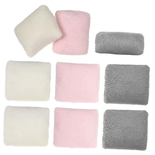 POPETPOP 9Stücke Wurfkissen aus Plüsch Bezaubernde Dekoration für Puppenhäuser Gemütliche Kissen für Schlafzimmer Modelle und Fotorequisiten POPETPOP 9Stücke Wurfkissen aus Plüsch Bezaubernde Dekoration für Puppenhäuser Gemütliche Kissen für Schlafzimmer Modelle und Fotorequisiten von POPETPOP