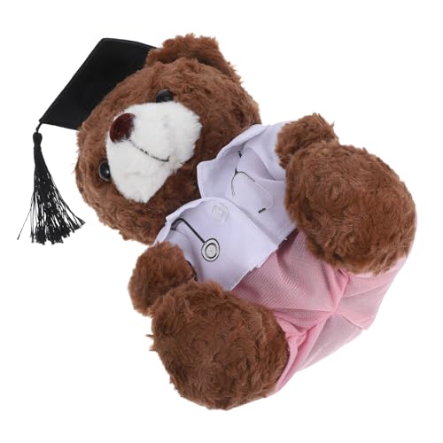 POPETPOP Abschlussbär Doktor Bär Plüsch Abschlusssaison Bären High School Absolvent Bären Doktor Bär Plüsch Bären Gefülltes Tier von POPETPOP