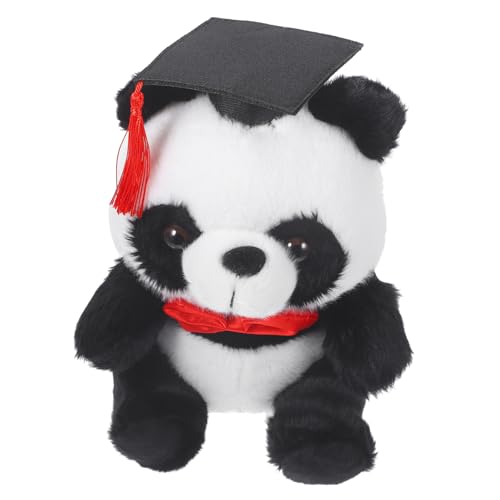POPETPOP Arzt Hut Puppe Abschlusshut-panda- Abschlusshut Plüschpanda Niedlicher Plüsch-panda Zum Abschluss Cartoon-abschluss-panda- Baumwolle Rot POPETPOP Arzt Hut Puppe Abschlusshut-panda- Abschlusshut Plüschpanda Niedlicher Plüsch-panda Zum Abschluss Cartoon-abschluss-panda- Baumwolle Rot von POPETPOP