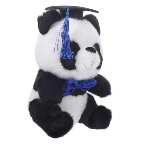 POPETPOP Arzt Hut Puppe Panda Ausgestopft Plüsch Abschlussgeschenk Gefülltes Abschlussbärenspielzeug Abschlussbär Puppe Bequemes Stofftier Kuscheltier Baumwolle POPETPOP Arzt Hut Puppe Panda Ausgestopft Plüsch Abschlussgeschenk Gefülltes Abschlussbärenspielzeug Abschlussbär Puppe Bequemes Stofftier Kuscheltier Baumwolle von POPETPOP