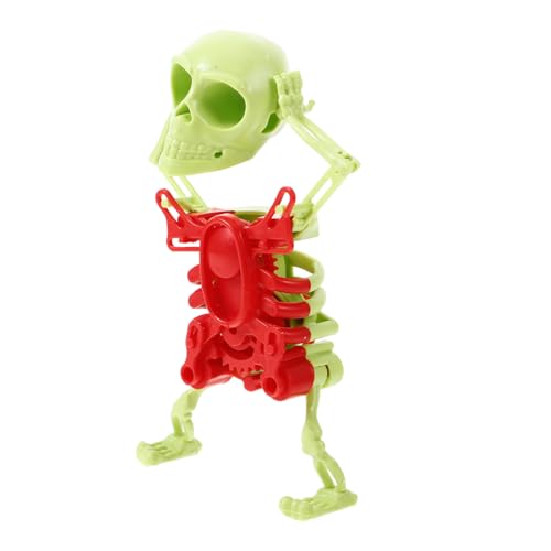 POPETPOP Aufziehbares Tanzendes Skelett Halloween Party Mitgebsel Lustiges Desktop für Jungen Mädchen von POPETPOP