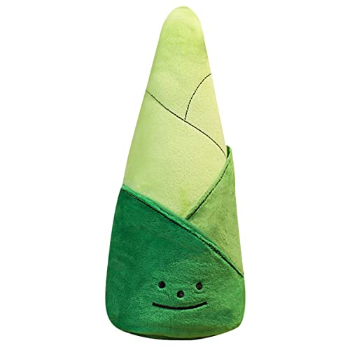 POPETPOP Bambus -Kissenspielzeug zum Schießen für Babyplüsch Mädchen, ausgestopft werfen Kissen Kuscheltier Kissen süß Plüschtiere Super weicher Kurzplüsch Green von POPETPOP