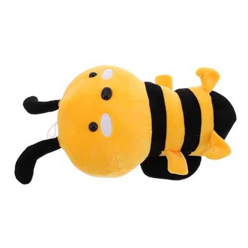 POPETPOP Bienen Puppe Mini-plüschbiene Biene Gefüllt Kleine Gefüllte Bienen Plüschspielzeug Gefüllte Bienen Plüschweich Neugeborenes Stofftier Bienenplüschtiere Stofftiere Pp Baumwolle Gelb von POPETPOP