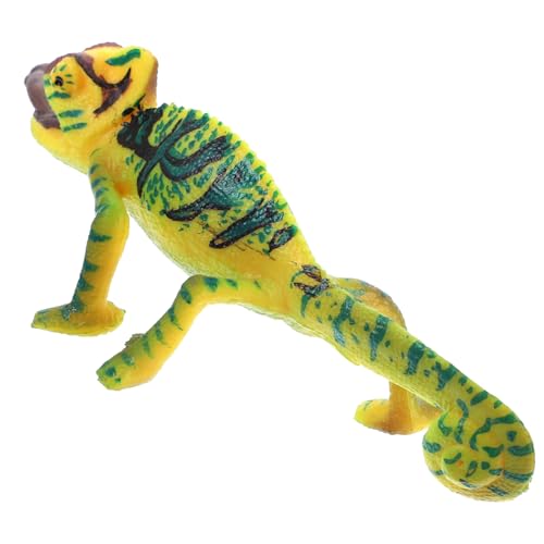 POPETPOP Chamäleon Figur Farbwechsel PVC Reptilien Skulptur Dekofigur Desktop Modell Realistische Tierdeko Geschenkideen für Wohnraumgestaltung POPETPOP Chamäleon Figur Farbwechsel PVC Reptilien Skulptur Dekofigur Desktop Modell Realistische Tierdeko Geschenkideen für Wohnraumgestaltung von POPETPOP