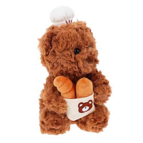 POPETPOP Chef-bär-Puppe Ausgestopfte Bärenpuppe Für Die Bäckerei Dekorative Bärenpuppe Bärenpuppe Im Schlafzimmer Stofftier Für Piloten Sachen Lebendig Junge Tragen Plüsch POPETPOP Chef-bär-Puppe Ausgestopfte Bärenpuppe Für Die Bäckerei Dekorative Bärenpuppe Bärenpuppe Im Schlafzimmer Stofftier Für Piloten Sachen Lebendig Junge Tragen Plüsch von POPETPOP
