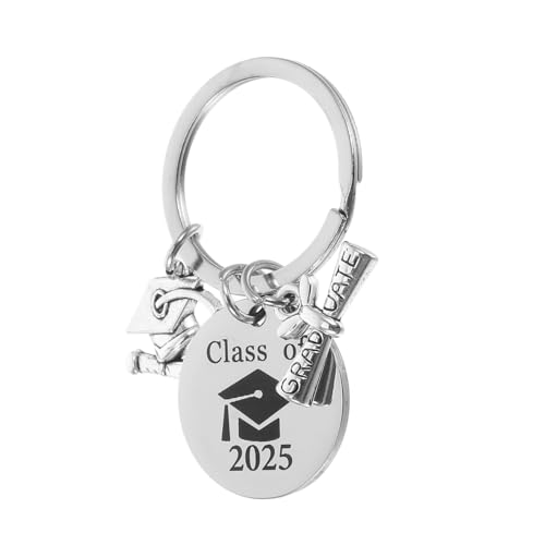 POPETPOP Class Of Schlüsselanhänger Graduation Abitur Schulabschluss Anhänger Vielseitig als Taschenanhänger und Dekoration für Abschlussfeier Souvenir POPETPOP Class Of Schlüsselanhänger Graduation Abitur Schulabschluss Anhänger Vielseitig als Taschenanhänger und Dekoration für Abschlussfeier Souvenir von POPETPOP