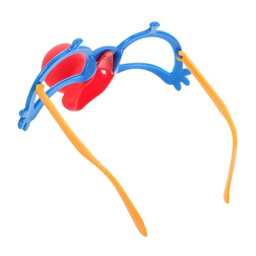 POPETPOP Clown-Brille mit roter Nase gläser Fotoautomaten-Requisite lustig Plastik groß Gefälligkeiten für Zirkuspartys Cosplay verrückt professionelle Clownnase simulieren Erwachsene POPETPOP Clown-Brille mit roter Nase gläser Fotoautomaten-Requisite lustig Plastik groß Gefälligkeiten für Zirkuspartys Cosplay verrückt professionelle Clownnase simulieren Erwachsene von POPETPOP