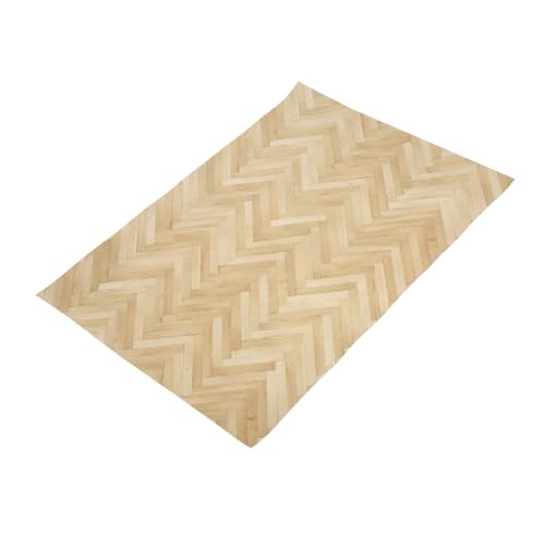 POPETPOP DIY Bodenplatte im Fliesenlook für Puppenhäuser Dekorative Retro Bodenbelag Accessoires für Szenen und Heimwerkerprojekte Vielseitig Einsetzbar von POPETPOP