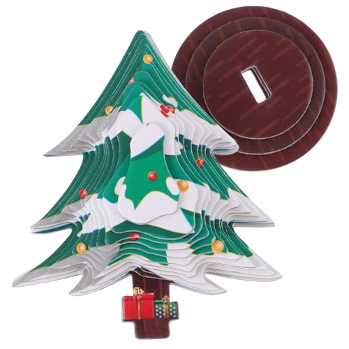 POPETPOP DIY Papier Puzzle Weihnachtsbaum Modell mit Glatter Oberfläche Leicht Handlich für Erwachsene Perfektes zur Weihnachtszeit POPETPOP DIY Papier Puzzle Weihnachtsbaum Modell mit Glatter Oberfläche Leicht Handlich für Erwachsene Perfektes zur Weihnachtszeit von POPETPOP