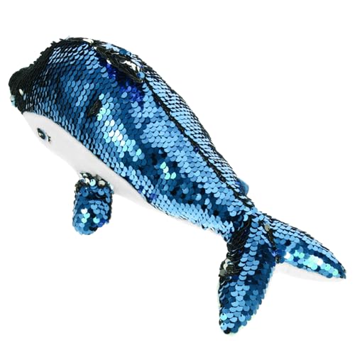 POPETPOP Delphin -Puppenspielzeug Delphin-Dekorationen Plüschtiere -Ornamente Stofftierspielzeug Stofftier ausgestopfter Stofftier Stofftiere PP Baumwolle Blau POPETPOP Delphin -Puppenspielzeug Delphin-Dekorationen Plüschtiere -Ornamente Stofftierspielzeug Stofftier ausgestopfter Stofftier Stofftiere PP Baumwolle Blau von POPETPOP