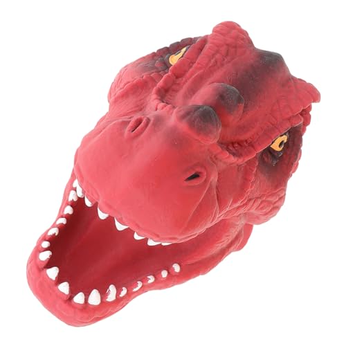POPETPOP Dinosaurier Fingerpuppe aus Weichem Leichter Roter Handspielzeug für Fantasievolles Rollenspiel Pädagogisches Dino für Drinnen und Draußen POPETPOP Dinosaurier Fingerpuppe aus Weichem Leichter Roter Handspielzeug für Fantasievolles Rollenspiel Pädagogisches Dino für Drinnen und Draußen von POPETPOP