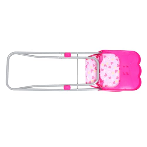 POPETPOP Doll Hochstuhl Puppen Hochstuhl Zubehör Leichter Realistischer Puppenhochstuhl für Indoor und Outdoor Spiel Geeignet für Verschiedene Puppentypen von POPETPOP