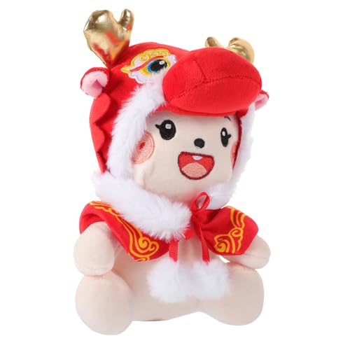 POPETPOP Drachenpuppe chinesischer neujahrsdrache Drachenspielzeug Spielzeugdrache ausgestopfter Drache Drachen-Neujahrsdekorationen chinesisches neujahrsmaskottchen PP Baumwolle POPETPOP Drachenpuppe chinesischer neujahrsdrache Drachenspielzeug Spielzeugdrache ausgestopfter Drache Drachen-Neujahrsdekorationen chinesisches neujahrsmaskottchen PP Baumwolle von POPETPOP