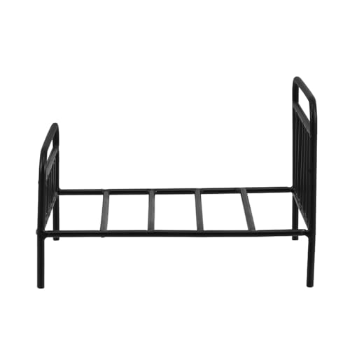 POPETPOP Eisenbett für Puppenhaus Metallblumentopfständer Charmante Deko für Schlafzimmer Wohnzimmer und Studienräume Vielseitig Einsetzbar POPETPOP Eisenbett für Puppenhaus Metallblumentopfständer Charmante Deko für Schlafzimmer Wohnzimmer und Studienräume Vielseitig Einsetzbar von POPETPOP