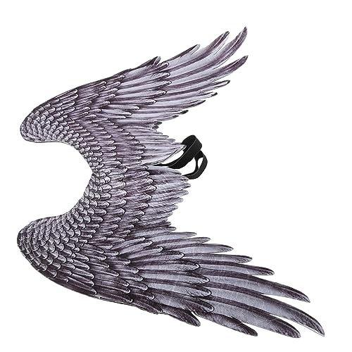POPETPOP Engelsflügel Kostüm Requisite für Halloween Karneval Leichte Schwarze für Bühnenaufführungen Partys Cosplay Kreative Fotos für Damen POPETPOP Engelsflügel Kostüm Requisite für Halloween Karneval Leichte Schwarze für Bühnenaufführungen Partys Cosplay Kreative Fotos für Damen von POPETPOP