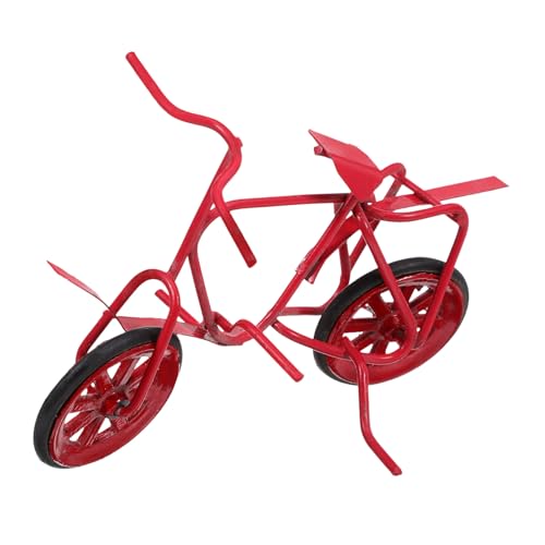 POPETPOP Fahrradmodell aus Vintage Deko für Puppenhaus und Mini Hochwertiges und Leichtes für Kreative Bastelprojekte und Foto Requisite POPETPOP Fahrradmodell aus Vintage Deko für Puppenhaus und Mini Hochwertiges und Leichtes für Kreative Bastelprojekte und Foto Requisite von POPETPOP