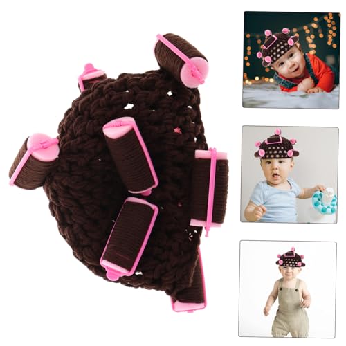POPETPOP Fotografie Mütze Häkelmütze Neugeborene Fotoshooting Zubehör Babyhut Verstellbar Vielfältige Designs Für Jungen Mädchen Party Requisiten Hochwertige Verarbeitung von POPETPOP