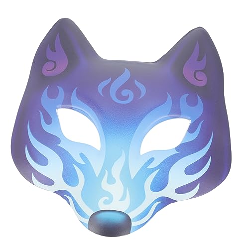 POPETPOP Fuchsmaske für Karneval Maskerade Leichte Cosplay Maske PU Auffälliges Design für Fasching Partys Komfortabel Hautfreundlich für Festliche POPETPOP Fuchsmaske für Karneval Maskerade Leichte Cosplay Maske PU Auffälliges Design für Fasching Partys Komfortabel Hautfreundlich für Festliche von POPETPOP