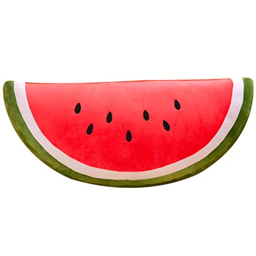 POPETPOP Gefülltes Plüsch Wassermelonen Stofftier Kleine Wassermelonenpuppe Kleines Plüsch Entzückendes Kissen Gefüllte Wassermelone Gefülltes Obstspielzeug Süßes Weiches von POPETPOP