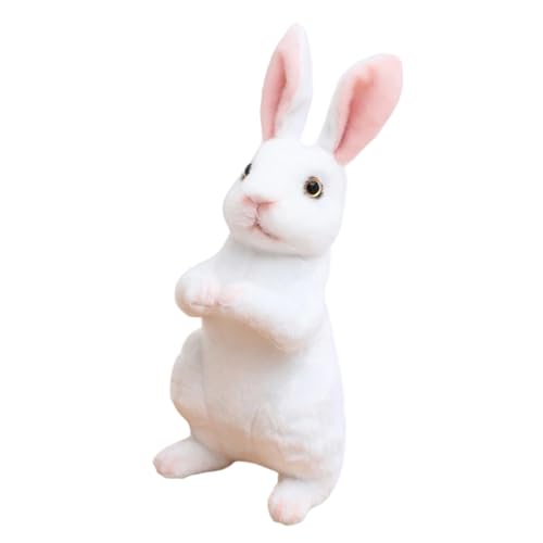 POPETPOP Großes Realistisches Kuscheltier Hase Plüschtier Flauschig und Bequem Dekoration für Jungen und Mädchen Geeignet POPETPOP Großes Realistisches Kuscheltier Hase Plüschtier Flauschig und Bequem Dekoration für Jungen und Mädchen Geeignet von POPETPOP