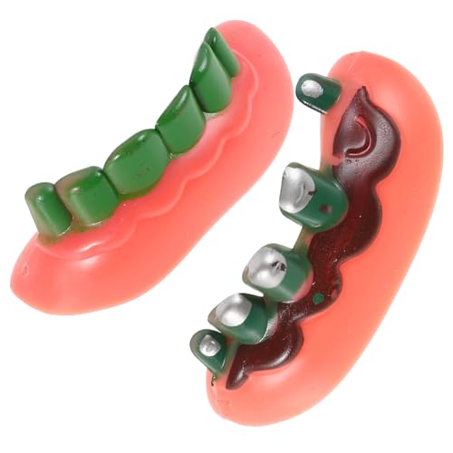 POPETPOP Halloween Fake Tooth Kostümzubehör Einfache Partyrequisite für Themenveranstaltungen Cosplay und Festliche Verkleidung von POPETPOP