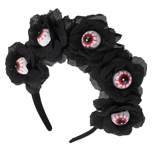 POPETPOP Halloween Haarreif mit Motiv Party Cosplay Accessoire Bequemer und Robuster Stirnband für Halloween Kostüm und Festtagsdekoration für Damen und Herren POPETPOP Halloween Haarreif mit Motiv Party Cosplay Accessoire Bequemer und Robuster Stirnband für Halloween Kostüm und Festtagsdekoration für Damen und Herren von POPETPOP