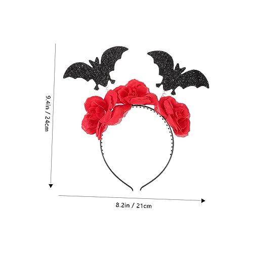 POPETPOP Halloween Haarreif mit Schwarzer Spinne Blumenmotiv Atmungsaktivem Bequem und Langlebig Party und Cosplay Accessoire für Damen und Halloween Kostüme POPETPOP Halloween Haarreif mit Schwarzer Spinne Blumenmotiv Atmungsaktivem Bequem und Langlebig Party und Cosplay Accessoire für Damen und Halloween Kostüme von POPETPOP