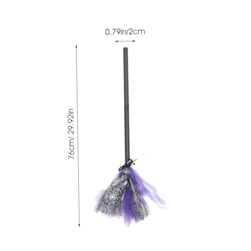 POPETPOP Halloween Hexenbesen Besenstick Leichtes Cosplay Requisite für Party Dekoration Zauberer Zubehör POPETPOP Halloween Hexenbesen Besenstick Leichtes Cosplay Requisite für Party Dekoration Zauberer Zubehör von POPETPOP