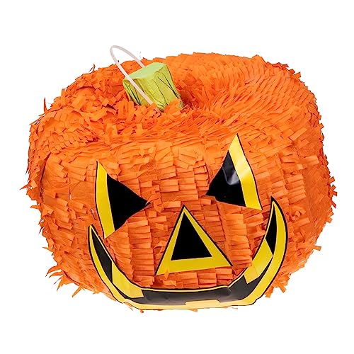 POPETPOP Halloween Piñata Kürbis Piñata für Halloween Party zum Befüllen mit Süßigkeiten Partydekoration und Geschenkidee von POPETPOP