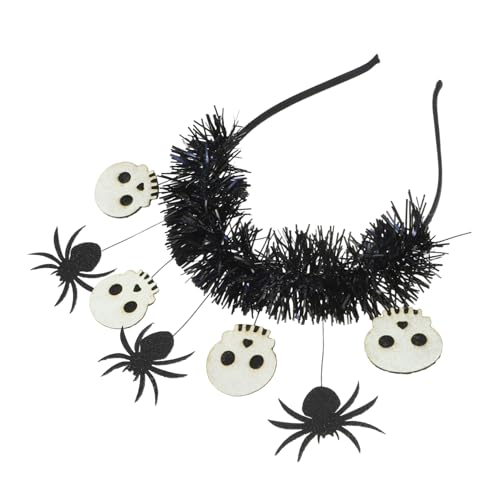 POPETPOP Halloween Schädel Spinnen Haarreif Halloween Kostüm Haarreifen Party Requisite für und Themenpartys Auffälliges Design Leicht zu Tragen Verstauen POPETPOP Halloween Schädel Spinnen Haarreif Halloween Kostüm Haarreifen Party Requisite für und Themenpartys Auffälliges Design Leicht zu Tragen Verstauen von POPETPOP