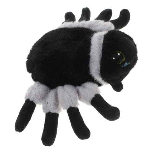 POPETPOP Halloween Spinne Plüschspielzeug Stofftier Weiches Kissen Komfortabel und Dekorativ als Halloween Deko und Sofa Kuscheltier von POPETPOP