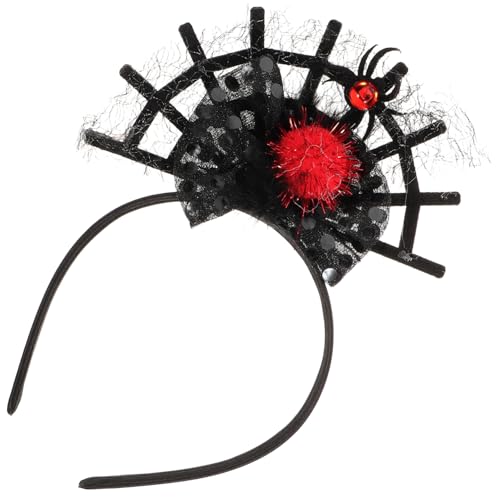 POPETPOP Halloween Spinnen Netz Stirnband für Erwachsene Dekoratives Haar Accessoire für Cosplay Partys und Festivals für Halloween Karneval und Mehr POPETPOP Halloween Spinnen Netz Stirnband für Erwachsene Dekoratives Haar Accessoire für Cosplay Partys und Festivals für Halloween Karneval und Mehr von POPETPOP