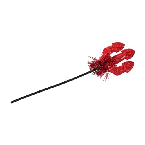 POPETPOP Halloween Teufel Requisit Abnehmbar Leicht Tragbar Cosplay Zubehör für Karneval Party und Kostüm von POPETPOP