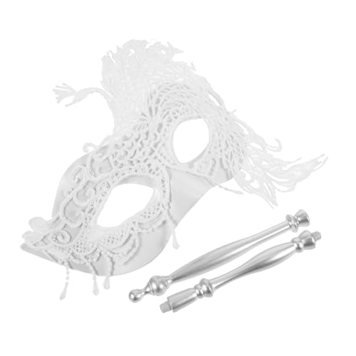 POPETPOP Handheld Spitzenmaske für Damen Karnevalsmaskerade Kostümausstattung für Halloween Geburtstagsfeiern Cosplay Events Maskenbälle Partys POPETPOP Handheld Spitzenmaske für Damen Karnevalsmaskerade Kostümausstattung für Halloween Geburtstagsfeiern Cosplay Events Maskenbälle Partys von POPETPOP