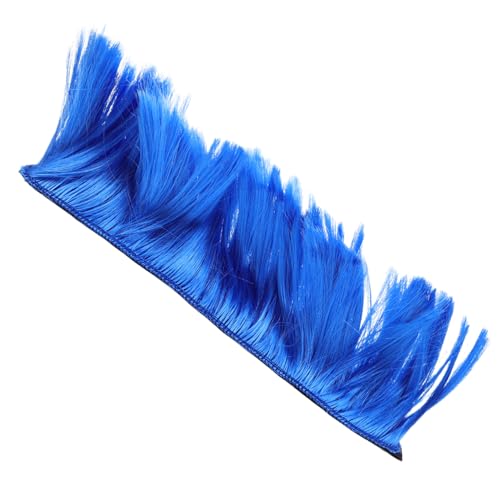 POPETPOP Helm Cockscomb Kleid perücke Clown-Accessoires für Damen Skihelm- Halloween-Kopfschmuck verkleiden Chemiefaser für Haustiere Blue von POPETPOP