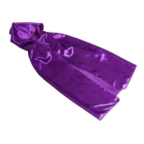 POPETPOP Hexenkostüm Damen Langlebiger Satin Umhang für Halloween Partys Vampir Umhang Cosplay Cape für Frauen Stylisch POPETPOP Hexenkostüm Damen Langlebiger Satin Umhang für Halloween Partys Vampir Umhang Cosplay Cape für Frauen Stylisch von POPETPOP