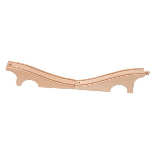 POPETPOP Holz spielzeugeisenbahn Brücke Dreiloch suspensionsbrücke aus Premium holzmaterial Sicher und Schadstofffrei Erweiterung Holzeisenbahn schienen Kindgerechtes Zubehör für Kreatives POPETPOP Holz spielzeugeisenbahn Brücke Dreiloch suspensionsbrücke aus Premium holzmaterial Sicher und Schadstofffrei Erweiterung Holzeisenbahn schienen Kindgerechtes Zubehör für Kreatives von POPETPOP