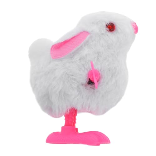 POPETPOP Hüpfendes Hasenuhrwerk Ausgestopft Aufziehen Springen Knuddelig Kuscheltier Kaninchen Plüsch Kleinkinder Wind Roboterhase Weihnachtshase Plastik POPETPOP Hüpfendes Hasenuhrwerk Ausgestopft Aufziehen Springen Knuddelig Kuscheltier Kaninchen Plüsch Kleinkinder Wind Roboterhase Weihnachtshase Plastik von POPETPOP