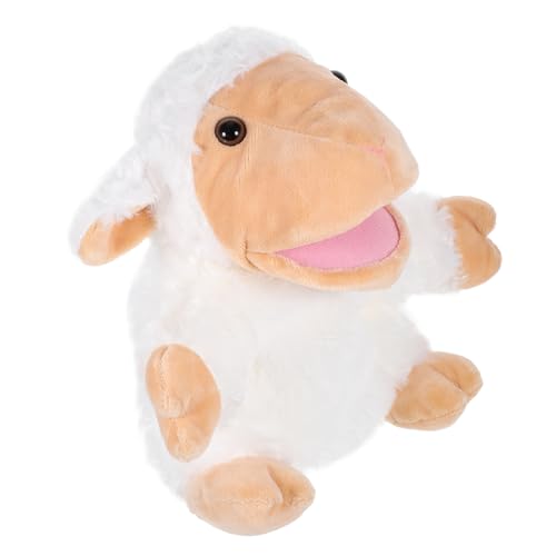 POPETPOP Interaktive Schaf Handpuppe für Geschichtenerzählen Fördert Kreativität und Motorische Fähigkeiten für Rollenspiele und Eltern Junge Mädchen Aktivitäten POPETPOP Interaktive Schaf Handpuppe für Geschichtenerzählen Fördert Kreativität und Motorische Fähigkeiten für Rollenspiele und Eltern Junge Mädchen Aktivitäten von POPETPOP