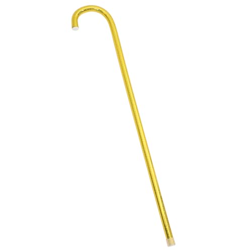 POPETPOP Jazz Tanzstock Gold Cosplay Halloween Kostüm Requisite für Bühnenauftritte Party Zubehör von POPETPOP