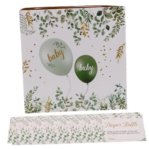 POPETPOP Kasten Lotteriespielset Babyparty-Karten Babypartytischdekorationen Tombola-Kartenspiel zur Babyparty Tombolaboxen mit Schlitz Babyparty-Spiel Babypartyboxen Papier POPETPOP Kasten Lotteriespielset Babyparty-Karten Babypartytischdekorationen Tombola-Kartenspiel zur Babyparty Tombolaboxen mit Schlitz Babyparty-Spiel Babypartyboxen Papier von POPETPOP