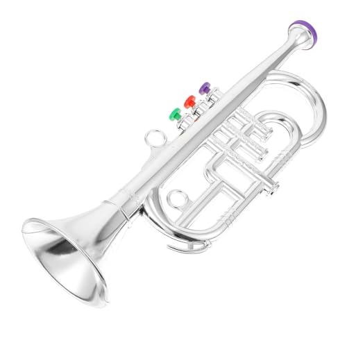 POPETPOP Kinder-Trompete – Trompete Musikblasinstrumente Modell Kleinkind-Trompetenhorn-Spielzeug Frühes Pädagogisches Spielzeug Musikinstrumente Für Kinder Party von POPETPOP