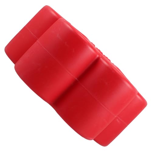 POPETPOP Kindergarten Plum Blossom Pier Balance Ausrüstung Früherziehung Balance Trittstein Trittsteine ​​Mini Pflanzen Ball Drop Blume Hund Kunststoff Rot von POPETPOP