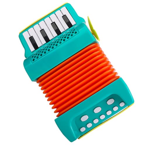 POPETPOP Kinderhandspielzeug Akkordeon Grün Musikspielzeug für Vorschulkinder Fördert Feinmotorik Tragbares Musikinstrument Sichere Materialien für Musikalische Früherziehung und POPETPOP Kinderhandspielzeug Akkordeon Grün Musikspielzeug für Vorschulkinder Fördert Feinmotorik Tragbares Musikinstrument Sichere Materialien für Musikalische Früherziehung und von POPETPOP