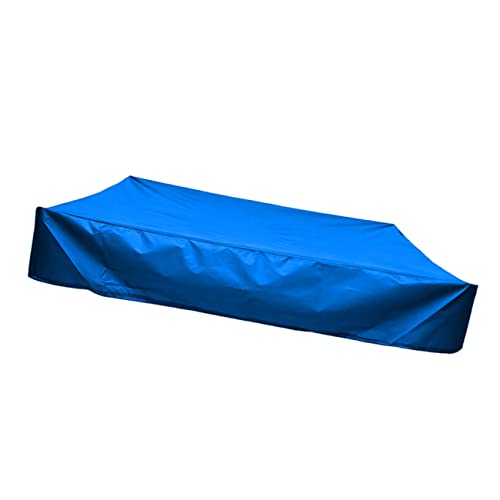 POPETPOP Kleine Badewannenabdeckung Außenspielzeug Kind Sandkasten Sandkastendach Kiddie Pool Snadbox Abdeckung Snadbox Schatten Blue von POPETPOP
