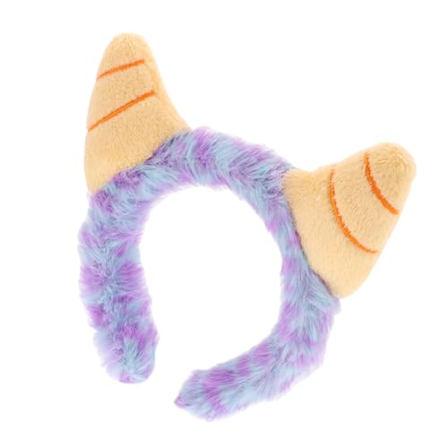 POPETPOP Kleines Atmungsaktives Plüsch Haarband mit Niedlichen Tierhörnern Leichtes Stirnband für Alltag Party und Vielseitige Frisuren Hautfreundliches Kopfband für Damen und Mädchen POPETPOP Kleines Atmungsaktives Plüsch Haarband mit Niedlichen Tierhörnern Leichtes Stirnband für Alltag Party und Vielseitige Frisuren Hautfreundliches Kopfband für Damen und Mädchen von POPETPOP