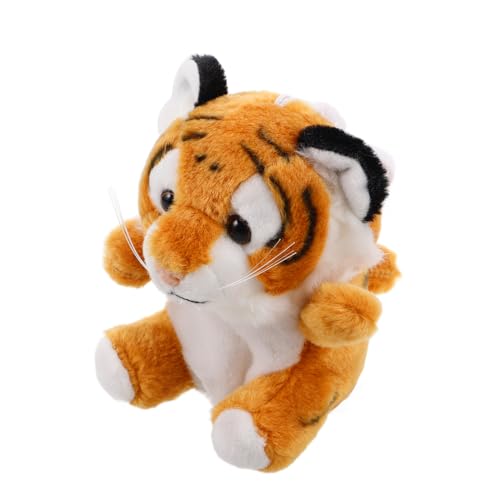 POPETPOP Kleines Tiger Stofftier mit Umhängeband Niedliche Plüsch Geldbörse für Kleinkinder Duschspielzeug Anhänger Schlüsselanhänger für Partys und Karneval POPETPOP Kleines Tiger Stofftier mit Umhängeband Niedliche Plüsch Geldbörse für Kleinkinder Duschspielzeug Anhänger Schlüsselanhänger für Partys und Karneval von POPETPOP