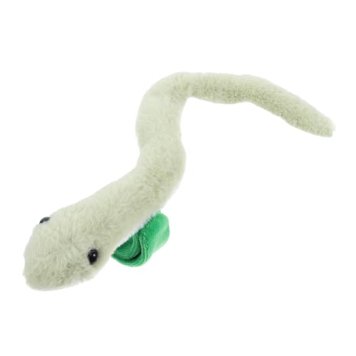 POPETPOP Kleines grünes Schlangenarmband gefülltes Schlagarmband Tierarmbänder Stofftierarmband Tierpartydekorationen Partygeschenke für Schlangen Plüsch Green von POPETPOP