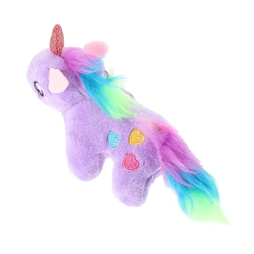 POPETPOP Kompakter Einhorn Schlüsselbund Niedliches Plüschspielzeug für Taschen Rucksäcke Einhorn Anhänger für Partydekorationen Handgefertigte Weiches Stofftier POPETPOP Kompakter Einhorn Schlüsselbund Niedliches Plüschspielzeug für Taschen Rucksäcke Einhorn Anhänger für Partydekorationen Handgefertigte Weiches Stofftier von POPETPOP